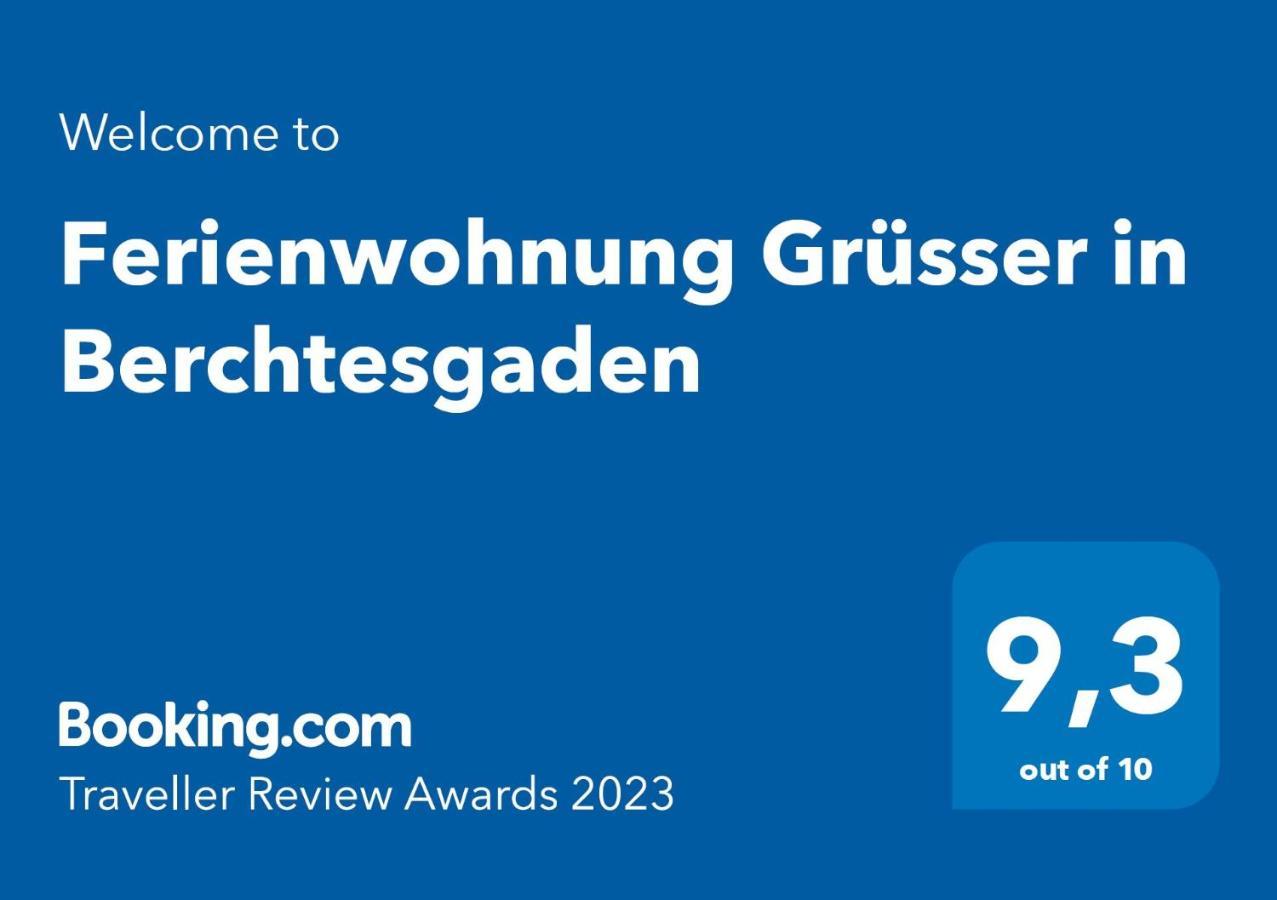 Ferienwohnung Gruesser In Берхтесгаден Екстериор снимка